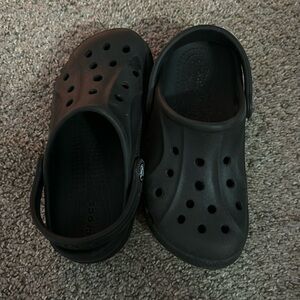 Kids Black Crocs Size 13